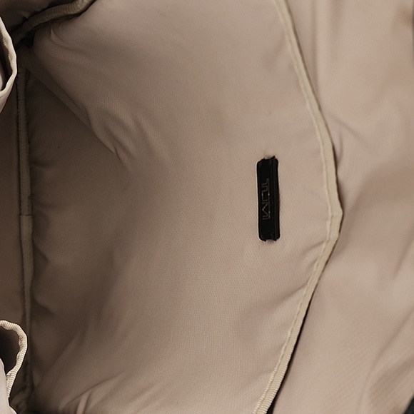 Tumi Voyageur Halle Black Leather Backpack - Picture 13 of 15